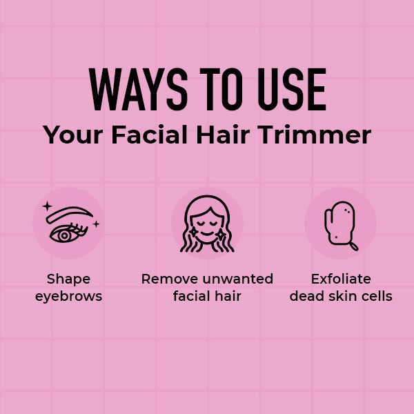 Facial Hair Trimmer 3-Pack