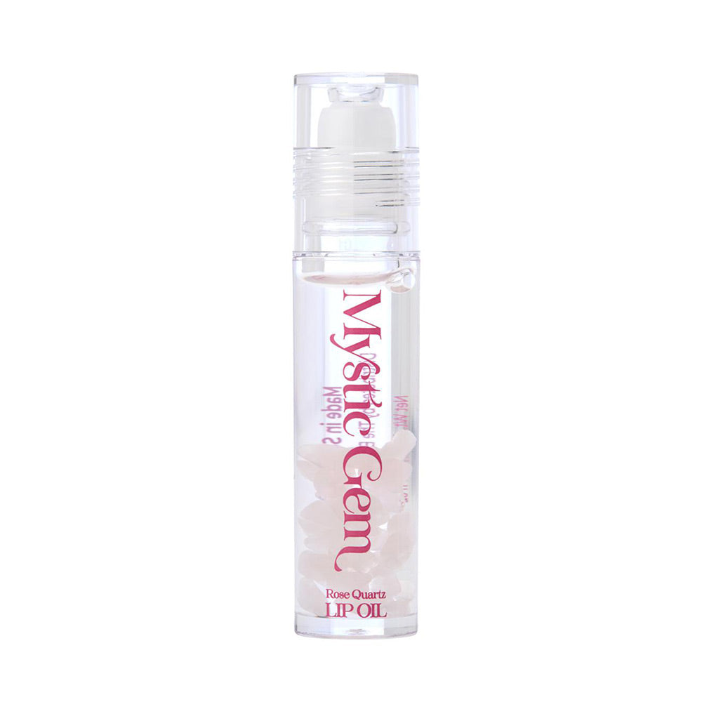 Mystic Gemstone Squalane Rose Quartz Lip Oil